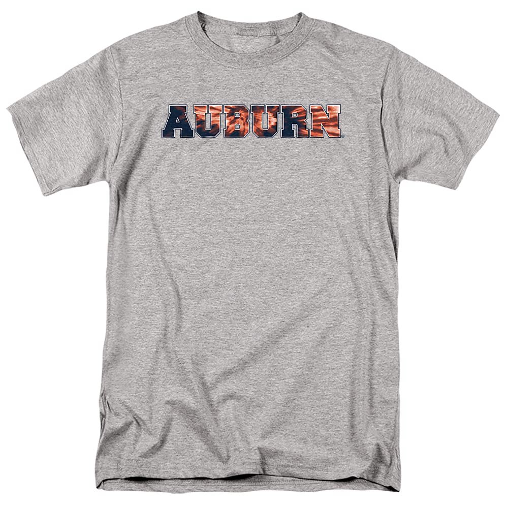 Auburn University Official Tie-Dye Unisex Adult T-Shirt, Athletic Heather, X-Large