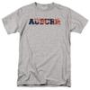 Auburn University Official Tie-Dye Unisex Adult T-Shirt, Athletic Heather, X-Large view 1