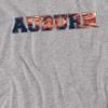 Auburn University Official Tie-Dye Unisex Adult T-Shirt, Athletic Heather, X-Large view 2