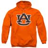 Auburn University Official Distressed Primary Unisex Adult Pull-Over Hoodie,Orange, X-Large view 1