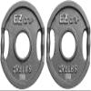 Ader 2'' Olympic Tricep Bar 34'' w/Collars & Ader Gray EZ Grip Plates (15lb Set) view 3