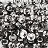 Custom para Ordnance Set of 4 Grip Screw Nickel Plated 1911 Double Stack Full Size view 2