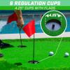 GoSports 10 ft x 5 ft Golf Putting Green for Indoor & Outdoor Putting Practice view 4