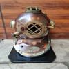 Solid Copper Antique Vintage Diving Divers Helmet view 1