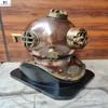Solid Copper Antique Vintage Diving Divers Helmet view 2
