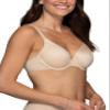 Vanity Fair womens Body Shine T-shirt Full Coverage Bra, Underwire - Beige, 34B US view 2