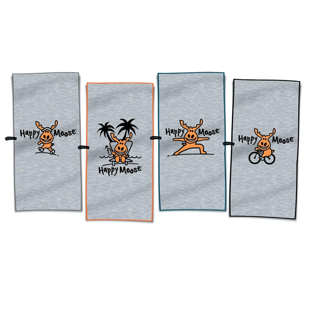 Happy Moose Fitness Towels-4 Pack