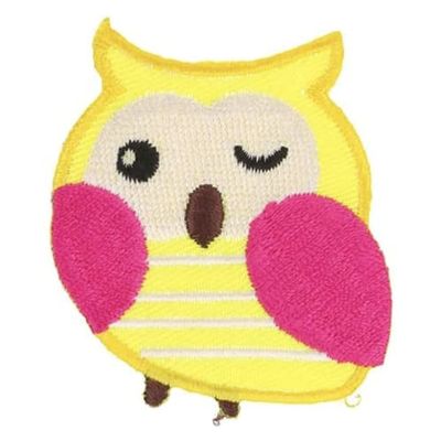 HKM 10232245 Patches, EIN Gre, Yellow/Pink/White