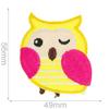 HKM 10232245 Patches, EIN Gre, Yellow/Pink/White view 2