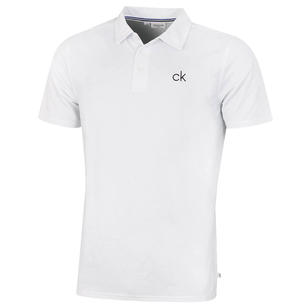Calvin Klein Men's Central Eco Polo Shirt - White - XXXL