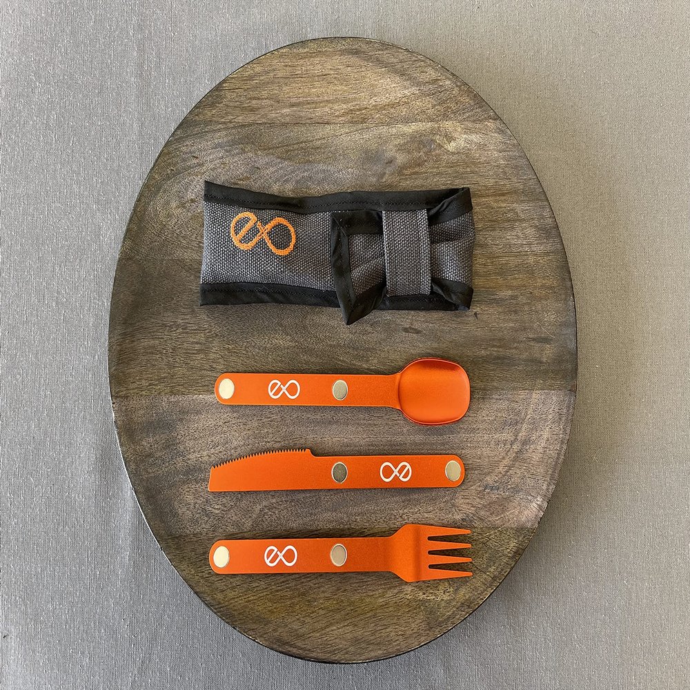 Finalware Magnetic Cutlery (Sunset (Orange) Single Set)