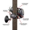 Duran's Fishing Products Mini Super Clamp, Black view 2