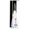 Better Display Cases Model Rocket Acrylic Display Case with Black Back and Wall Mount (Vertical or Horizontal) - (D04/A021-BB-WM) view 1