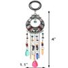 1 inch 25mm 316L Surgical Steel Multicolor Beads Tassel Dangle Ear Gauges Piercing Flesh Tunnels Plugs Statement Earrings view 2