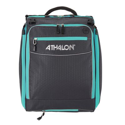Athalon "Onboard Convertible Boot Bag/Backpack,Graphite/Teal,Large,831