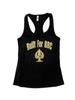 Built for Black Shirt with QoS Symbol on The Front (Tank-BlackGold, Small, s) view 1