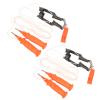 Demeras 2Pcs Ice Fishing Safety Picks, Sturdy and Dual Handheld Hammer with Safety Belt Whistle Ice Picks Pratical,Outdoor Life Saving Tools view 1
