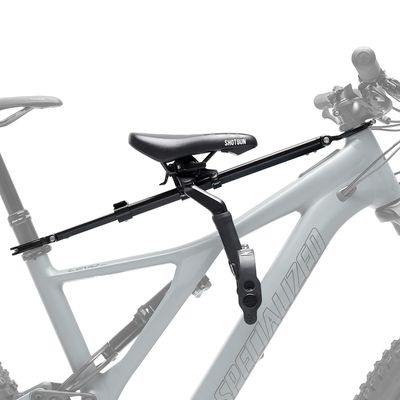 Kids Ride Shotgun - Pro Child Bike Seat - Front Mounted, for Children Aged 18mo~5 Years, Fits Most Modern Mountain Bikes & E-Bikes, Zero-Frame Contact, Easy Install, Fully Adjustable