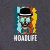 Dadlife Kidlife Shirt Zombie Graphic Father's Day Matching Father and Kids Youth Shirt view 3