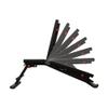Multi-Purpose Adjustable Weight Bench with Wider Backrest/Seat and Easy Storage - 7 Position Ideal for Full Body Workout at Home Gym. view 3