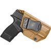 Amberide Springfield Hellcat IWB Holster,Kydex-Boltaron Inside Waistband Fit Springfield Armory Hellcat 9mm,Secure Retention,Quick Draw,030Adjustable Cant view 1