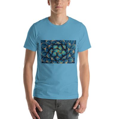 AKAI Short-Sleeve Unisex T-Shirt Ocean Blue