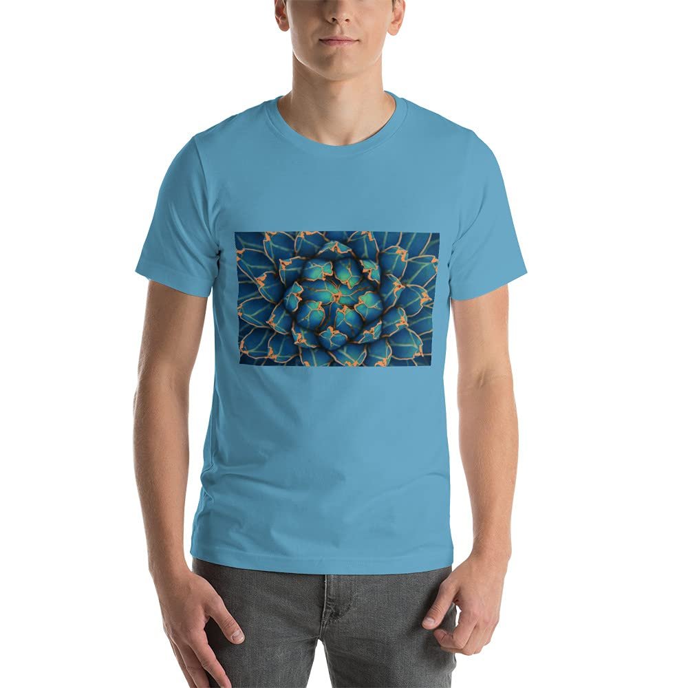 AKAI Short-Sleeve Unisex T-Shirt Ocean Blue