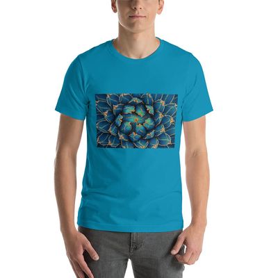 AKAI Short-Sleeve Unisex T-Shirt Aqua
