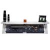 Tactical Traps - Freedom 52R Concealment Shelf with Trap Door and RFID Lock - Secure & Safe Hidden Concealment Compartment - 46" X 13.5" X 5" - White view 1