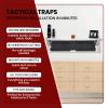 Tactical Traps - Freedom 52R Concealment Shelf with Trap Door and RFID Lock - Secure & Safe Hidden Concealment Compartment - 46" X 13.5" X 5" - White view 4