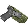 Amberide Glock 19 IWB Holster, Kydex-Boltaron Inside Waistband Holster for Glock 19/19X/44/45/23/32 Gen 15, Concealed Carry, Adjustable 030 Cant, Secure Retention, Low-Print Design view 1