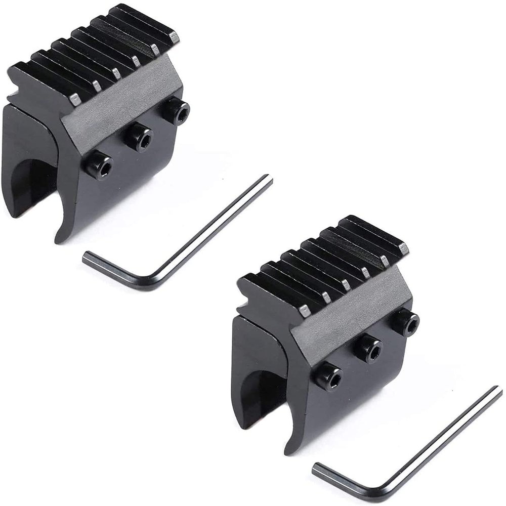 Gotical Universal 21mm Weaver Picatinny Rail Base Adapter Converter Barrel Scope Mount New (2 Piece)