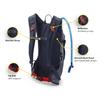 High Sierra Hydrahike 2.0 Hydration Backpack with 2L Reservoir, for Hiking, Biking, Camping, Traveling, Silver, 4L view 4