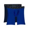Under Armour mens Tech 9-inch Boxerjock 2-PackDISC, Royal (400)/Academy, X-Small view 1