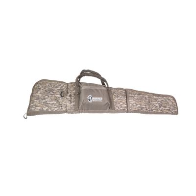 Cupped Waterfowl Floating Gun Case, Heavy Duty Soft Camo Floating Shotgun Case, Mossy Oak Bottomland Camo
