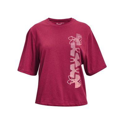 Under Armour Girls' Live Meet and Greet Short-Sleeve T-Shirt, Wildflower (636)/Electro Pink, Youth X-Small