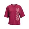 Under Armour Girls' Live Meet and Greet Short-Sleeve T-Shirt, Wildflower (636)/Electro Pink, Youth X-Small view 1