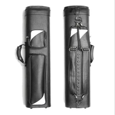 2x2/2x4/2x5/3x6 Professional Pool Cue Case 2butts 2shafts/2butts 4shafts/2butts 5shafts/3butts 6shafts Carry Billiard Pool Cue Stick Case (2x2-Back-Pack-White)