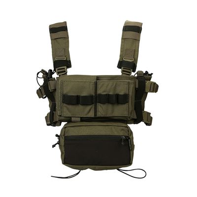 EMERSONGEAR tac Micro Fight Chissis MK3 Modular Molle Chest Rigs Airsoft Vest Rig