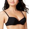 Hula Honey Womens Push Up Bikini Swim Top Separates Black L view 1