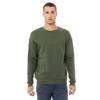 Bella Canvas Unisex Adult Fleece Drop Shoulder Sweatshirt (XXL) (Military Green) view 1