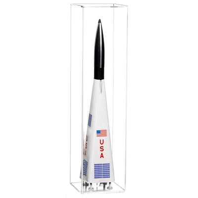 Better Display Cases Model Rocket Clear Acrylic Table Top Display Case (D05/A086-CB)