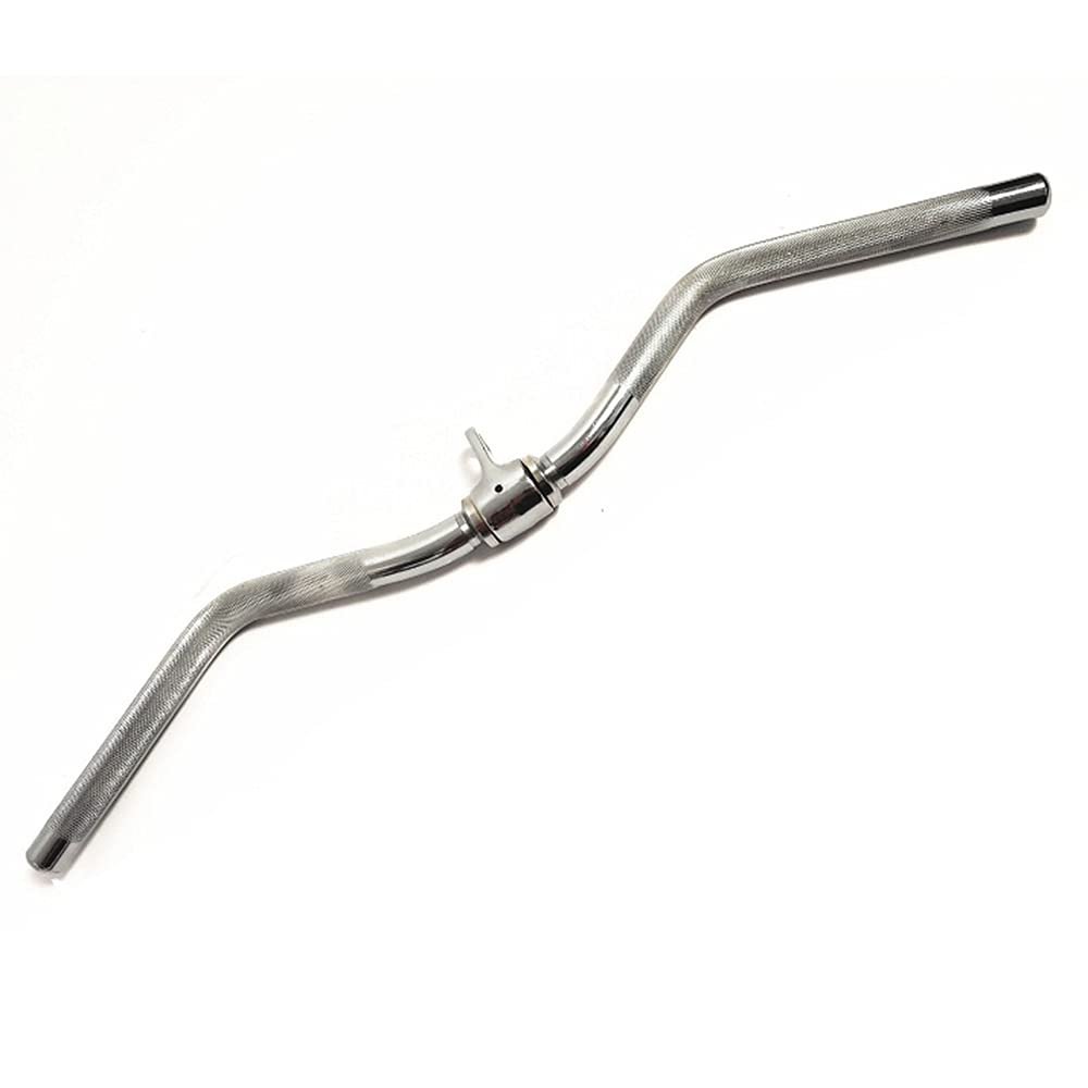 LKP LAT Pulldown Bar Cable Machine Attachment LAT Revolving Curl Bar for Gym Fitness Press Down Cable Attachment Tricep Bar Exercise Accessorie