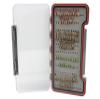 Wild Water Fly Fishing Nymph Assortment, 72 Flies with Large Thin Fly Box for Trout, Panfish, Crappie, Sunfish view 1