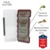Wild Water Fly Fishing Nymph Assortment, 72 Flies with Large Thin Fly Box for Trout, Panfish, Crappie, Sunfish view 3
