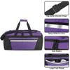 40 Liter, 22 Inch Duffle Bag for Women Men Travel; Large Duffel Bag with Shoulder Strap, Sections (Purple) view 2