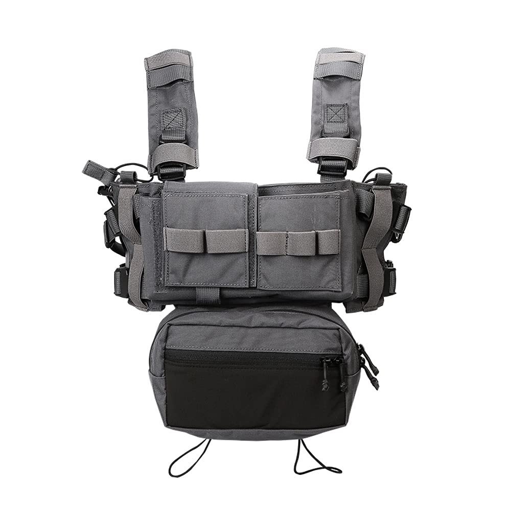 EMERSONGEAR tac Micro Fight Chissis MK3 Modular Molle Chest Rigs Airsoft Vest Rig