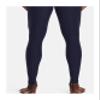 Under Armour Men's HeatGear Armour Leggings, Midnight Navy (410)/White, Medium Tall view 2