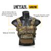 EMERSONGEAR tac Micro Fight Chissis MK3 Modular Molle Chest Rigs Airsoft Vest Rig view 4