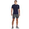 Under Armour Men's Armour HeatGear Compression Shorts, Midnight Navy (410)/White, 3X-Large Tall view 3